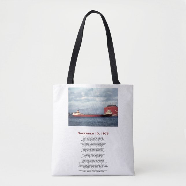 The Edmund Fitzgerald Tasche (Vorderseite)