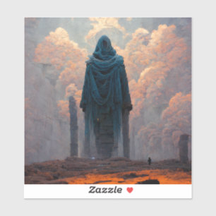 The Effigy Fantasy Sci-Fi Art Aufkleber