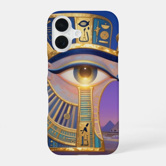 The Egyptian Eye´2 iPhone 16 Hülle (Rückseite)