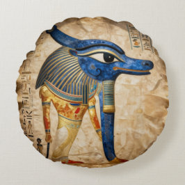 The Egyptian Eye´5 Rundes Kissen
