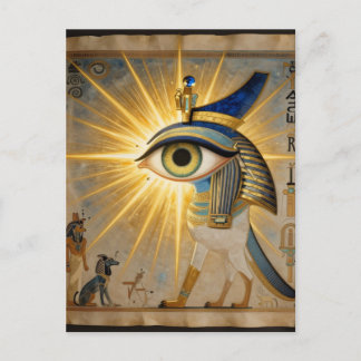 The Egyptian Eye´6 Feiertagspostkarte