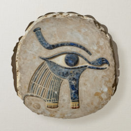 The Egyptian Eye´8 Rundes Kissen