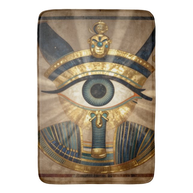 The Egyptian Eye´9 Badematte (Vorderseite Vertikal)