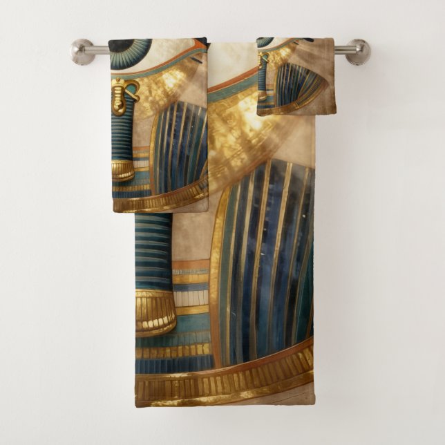 The Egyptian Eye´9 Badhandtuch Set (Insitu)
