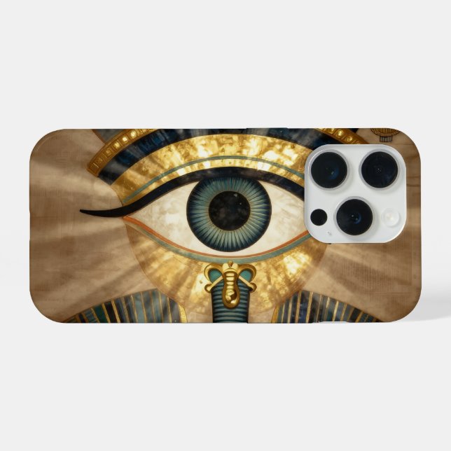 The Egyptian Eye´9 iPhone 15 Pro Hülle (Rückseite (Horizontal))