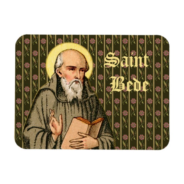 The Ehrable Bede Preaching (P 008) Generic Magnet (Horizontal)