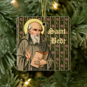The Ehrable Bede Preaching (P 008) Keramikornament