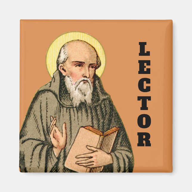 The Ehrable Bede Preaching (P 008) Magnet (Vorne)