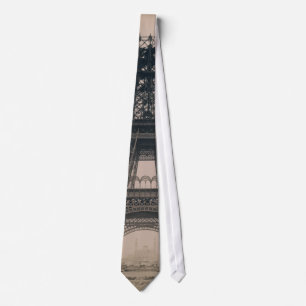 The Eiffel Tower: State of the Construction 1888 Krawatte
