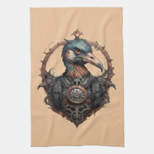 "The Eiserne Beak: A Steampunk Ibis" Geschirrtuch