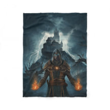 The Eldritch Knight Fleece Blanket