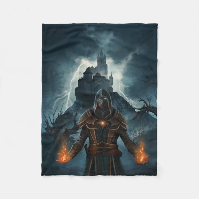 The Eldritch Knight Fleece Blanket (Vorderseite)