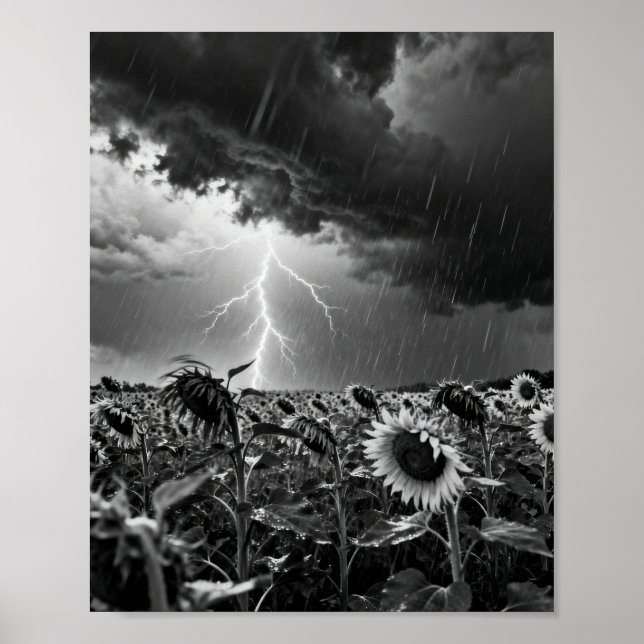 The Electric Descent: A Symphony of Thunder and Ra Poster (Vorne)