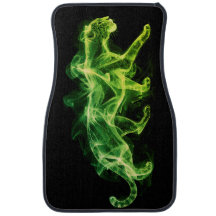 The Electric Green Leopard on a Trendy