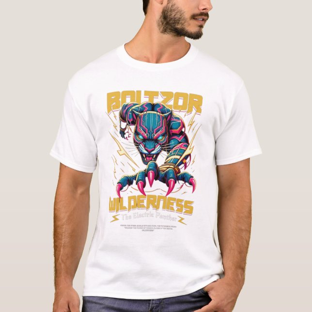 The Electric Panther T-Shirt (Vorderseite)