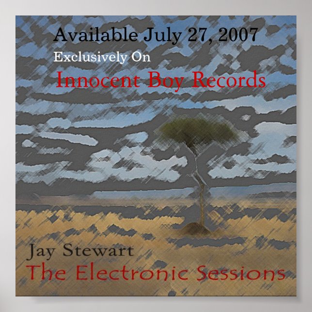 The Electronic Sessions Release Poster (Vorne)