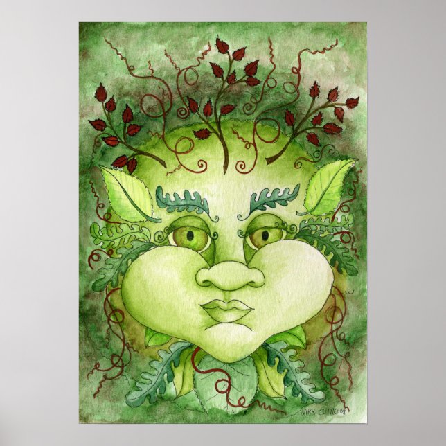 The Elements - Earth Print Poster (Vorne)