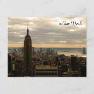The Empire State (Farbe) Postkarte