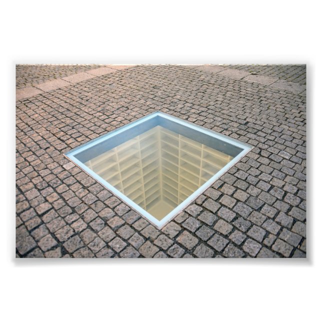 The Empty Library, Berlin, Deutschland Fotodruck (Vorne)