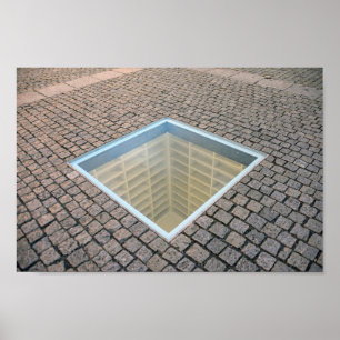 The Empty Library, Berlin, Deutschland Poster