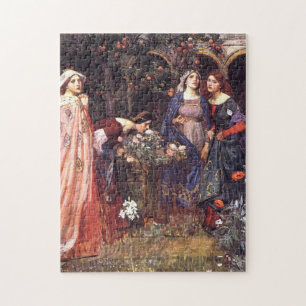 The Enchanted Garden 1917 John William Waterhouse