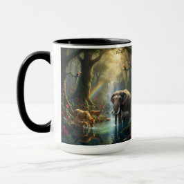 The Enchanted Jungle Oasis Mug Tasse