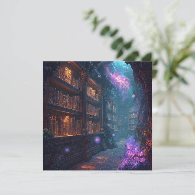 The Enchanted Library (Stehend Vorderseite)