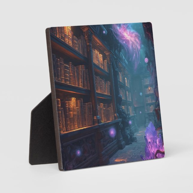 The Enchanted Library Fotoplatte (Vorderseite)