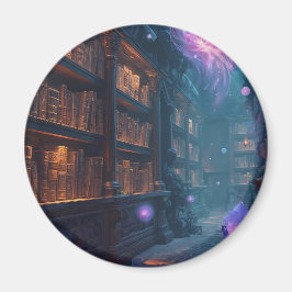 The Enchanted Library Magnet