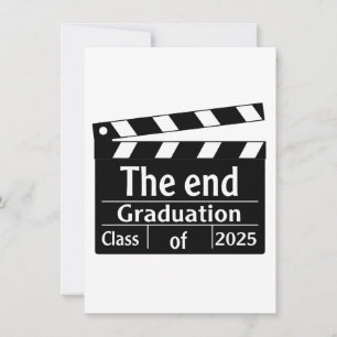 The End Abschluss 2025 Cinema Graduate Einladung