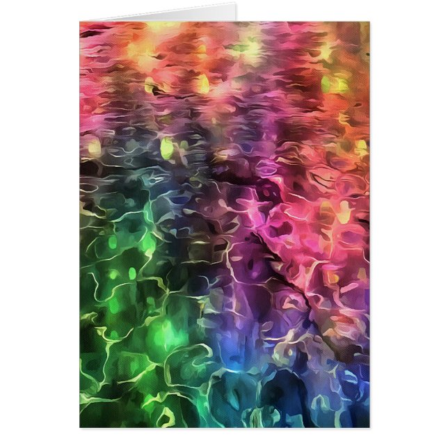 The End Of The Rainbow Bizarre Abstract Art (Vorne)