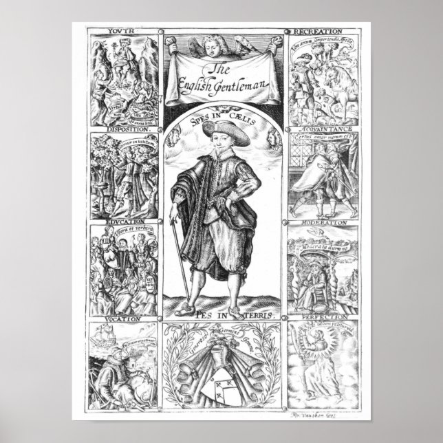 The English Gentleman Poster (Vorne)
