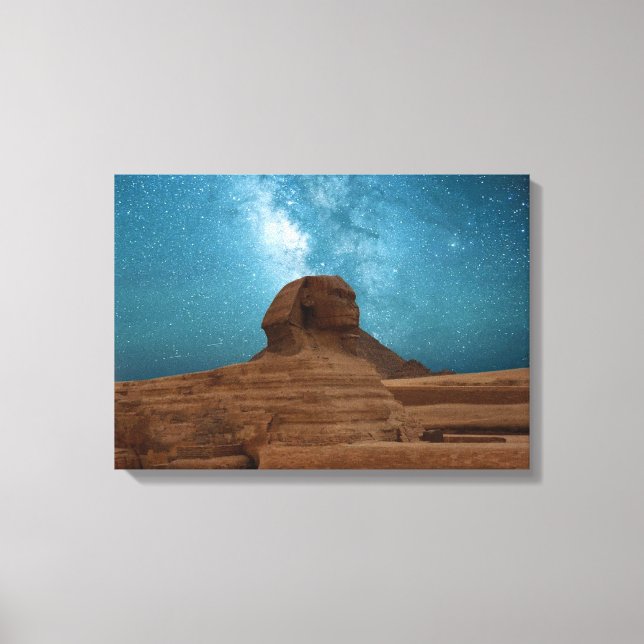 The enigma of stellar sphinxes leinwanddruck (Vorderseite)