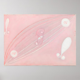 The Eros Series, nr. 8 by Hilma af Klint Poster