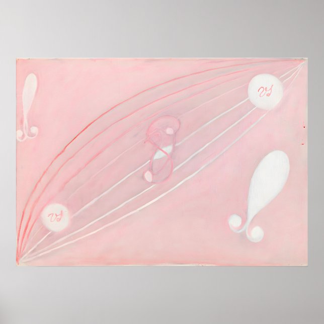 The Eros Series, nr. 8 by Hilma af Klint Poster (Vorne)