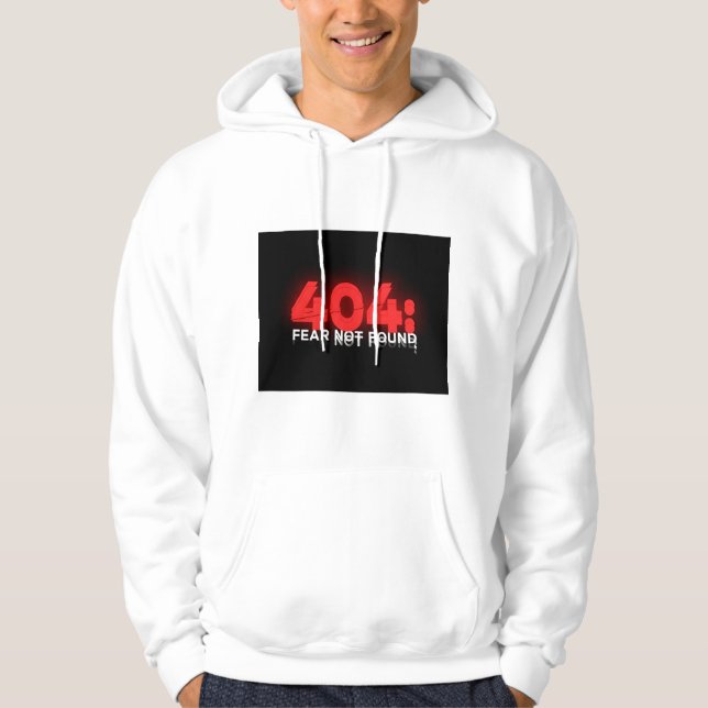 The Error Code That Runs on Confidence Hoodie (Vorderseite)