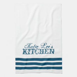 Thé et serviette de cuisine personnalisés à la cam