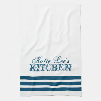Thé et serviette de cuisine personnalisés à la cam