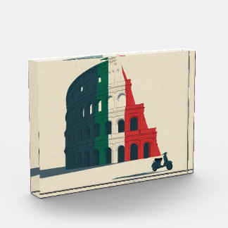  The "Eternal Horizon" Premium Acrylic Art Block