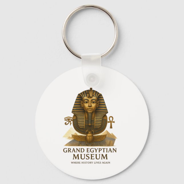 The Eternal Legacy – Grand Egyptian Museum Opening Schlüsselanhänger (Vorderseite)