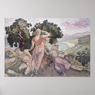 The Excursionists, 1894 Poster