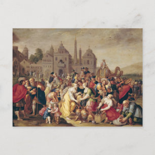 The Exodus or The Vases of the Egyptians Postkarte