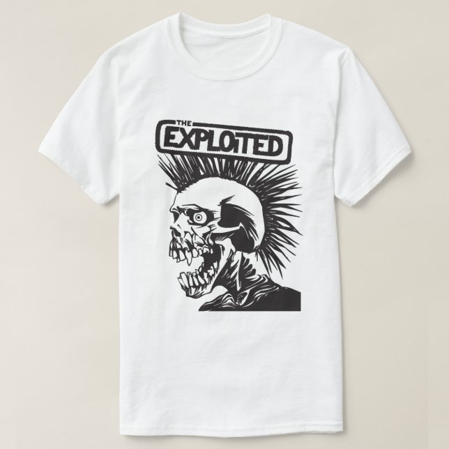 The Exploited – Punk Skull T-Shirt (Design vorne)