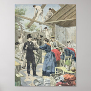 The Expulsion of the Poor from the Slums Poster