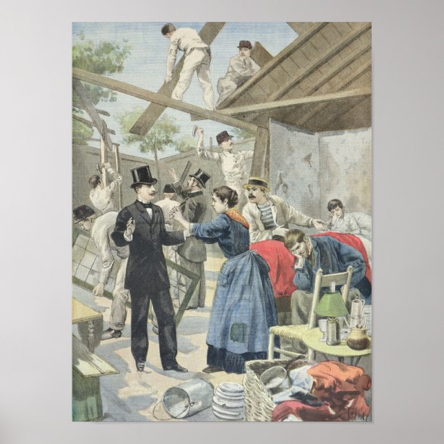 The Expulsion of the Poor from the Slums Poster (Vorne)