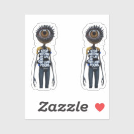The Eye And Word Collection Aufkleber
