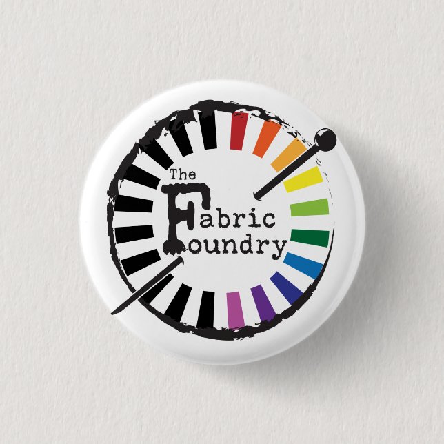 The Fabric Foundry Logo-Taste Button (Vorderseite)