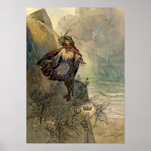 "The Fairy King" Poster (Vorne)