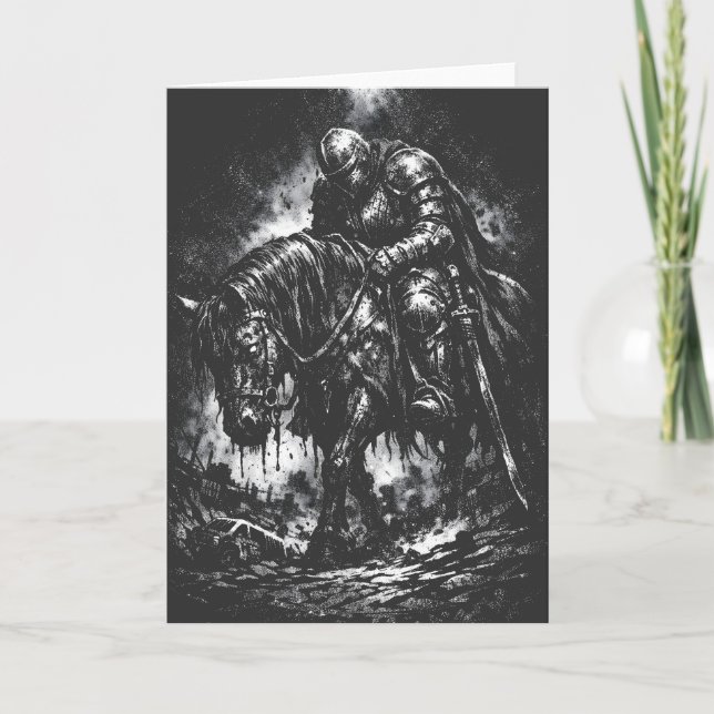 The Fallen Knight von BurnsInHell Karte (Vorderseite)