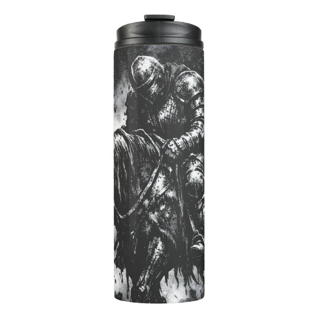 The Fallen Knight von BurnsInHell Thermosbecher (Vorderseite)